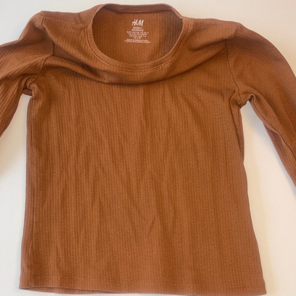 4 for $20 item H&M Warm Tan Ribbed Top